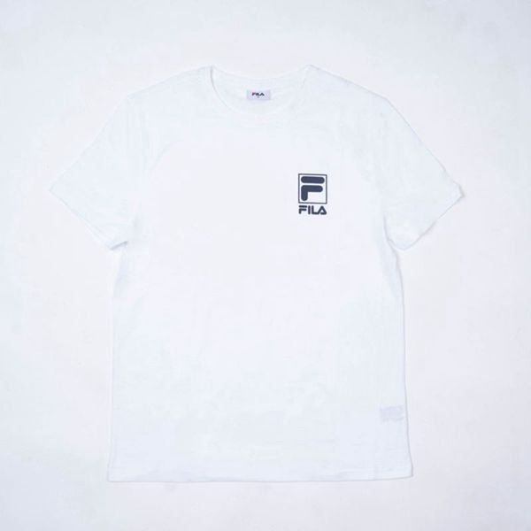 Camisetas Fila Homem Branco - Fila Rory Loja Online Portugal,EUKY-14026